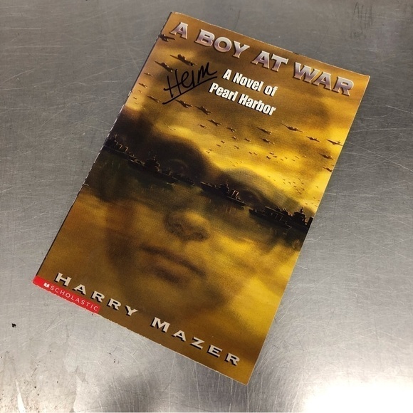 A Boy at War: A Novel of Pearl Harbor by: Harry Mazer, paperback book - Picture 1 of 6